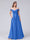 A-Line Off-the-Shoulder Sweetheart Satin Maxi Dresses with Pockets