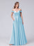 A-Line Off-the-Shoulder Sweetheart Satin Maxi Dresses with Pockets