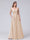 A-Line Off-the-Shoulder Sweetheart Satin Maxi Dresses with Pockets