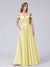 A-Line Off-the-Shoulder Sweetheart Satin Maxi Dresses with Pockets