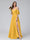 A-Line V-Neck Chiffon Long Bridesmaid Dresses With Split Side & Spaghetti Straps