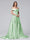 A-Line Off-the-Shoulder Long Satin Evening Dresses with Split Side & Pockets