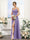 A-Line Spaghetti Straps Sleeveless Ruched Split Side Floor-Length Silk Satin Bridesmaid Dresses