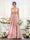 A-Line Spaghetti Straps Sleeveless Backless Split Side Floor-Length Chiffon Bridesmaid Dresses