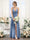 A-Line Spaghetti Straps Sleeveless Backless Split Side Floor-Length Chiffon Bridesmaid Dresses