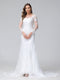 Trumpet/Mermaid Sweetheart Lace Wedding Dresses with Long Sleeves