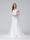 Trumpet/Mermaid V-Neck Long Sleeves Lace Wedding Dresses