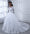 Sheer Neck Long Sleeves Tulle Ball Gown Wedding Dresses with Beading Appliques