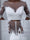 Sheer Neck 3/4 Sleeves Tulle Mermaid Wedding Dresses with Beading Appliques