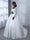 V-Neck Long Sleeves Lace Ball Gown Wedding Dresses with Appliques