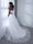 A-Line Strapless Sleeveless Tulle Wedding Dresses with Beading Rhinestones