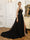 Sleeveless Tulle Wedding Dresses with Split Side & Appliques