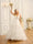V-Neck Sleeveless Long Ball Gown Wedding Dresses with Appliques
