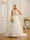 Spaghetti Straps V-Neck Sleeveless Long Wedding Dresses with Appliques & Beading