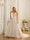 A-Line/Princess Spaghetti Straps Sleeveless Long Wedding Dresses with Appliques