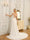 A-Line/Princess Off-the-Shoulder Long Wedding Dresses with Appliques & Split Side