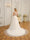 Spaghetti Straps V-Neck Sleeveless Long Wedding Dresses with Appliques & Beading