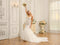 Trumpet/Mermaid Spaghetti Straps Sleeveless Long Wedding Dresses with Appliques