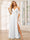 A-Line/Princess Spaghetti Straps V-Neck Long Bridesmaid Dresses with Split Side