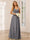 A-Line/Princess V-Neck Long Bridesmaid Dresses with Ruched