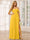 A-Line/Princess Spaghetti Straps Off-The-Shoulder Long Bridesmaid Dresses With Split Side