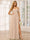 A-Line/Princess Spaghetti Straps Off-The-Shoulder Long Bridesmaid Dresses With Split Side