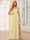 A-Line/Princess Spaghetti Straps Off-The-Shoulder Long Bridesmaid Dresses With Split Side