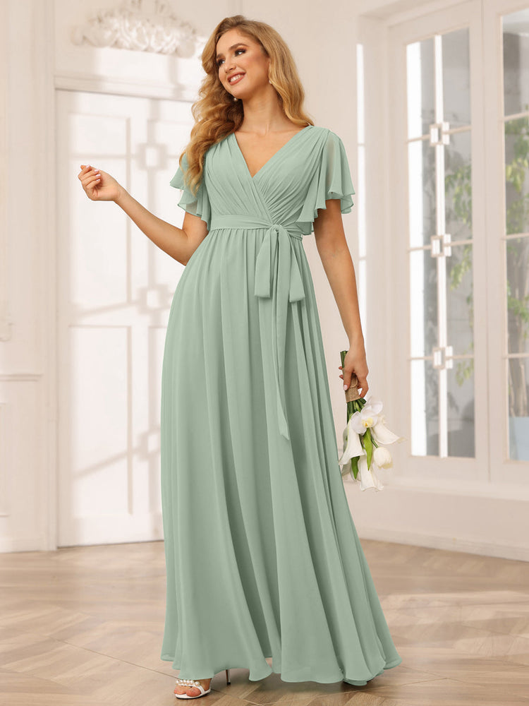 Princess line dresses with sleeves sales