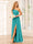 A-Line/Princess One-Shoulder Long Bridesmaid Dresses with Split Side