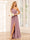 A-Line/Princess One-Shoulder Long Bridesmaid Dresses with Split Side