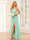A-Line/Princess One-Shoulder Long Bridesmaid Dresses with Split Side