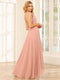 A-Line/Princess V-Neck Asymmetrical Bridesmaid Dresses with Ruffles