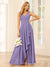 A-Line/Princess V-Neck Asymmetrical Bridesmaid Dresses with Ruffles