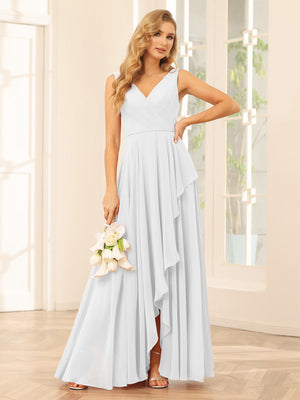 a line princess v neck sleeveless asymmetrical ruffles organza dresses Veaul 2026 Chic Beautiful Black Cocktail Dresses 2020 A-Line Princess V-Neck Sleeveless Sash Formal