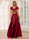 A-Line/Princess Convertible Infinity Long Bridesmaid Dresses