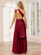 A-Line/Princess Convertible Infinity Long Bridesmaid Dresses