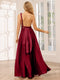 A-Line/Princess Convertible Infinity Long Bridesmaid Dresses