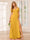 A-Line/Princess V-Neck Long Bridesmaid Dresses with Split Side