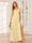 A-Line/Princess V-Neck Long Bridesmaid Dresses with Split Side