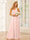 A-Line/Princess Halter Long Bridesmaid Dresses with Split Side