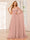A-Line/Princess One-Shoulder Long Bridesmaid Dresses with Ruched