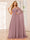 A-Line/Princess One-Shoulder Long Bridesmaid Dresses with Ruched
