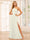 A-Line/Princess One-Shoulder Long Bridesmaid Dresses with Split Side