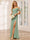 Sheath/Column Spaghetti Straps Off-the-Shoulder Long Bridesmaid Dresses with Split Side