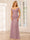 Sheath/Column Off-the-Shoulder Long Bridesmaid Dresses with Split Side