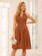 A-Line/Princess Halter Short Bridesmaid Dresses with Ruffles