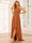 A-Line/Princess Halter Asymmetrical Bridesmaid Dresses with Sash