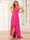 A-Line/Princess Halter Asymmetrical Bridesmaid Dresses with Sash