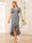 Sheath/Column V-Neck Asymmetrical Bridesmaid Dresses with Ruffles