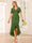 Sheath/Column V-Neck Asymmetrical Bridesmaid Dresses with Ruffles